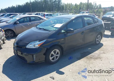 2015 Toyota Prius Three from USA, damaged, VIN JTDKN3DUXF1972281